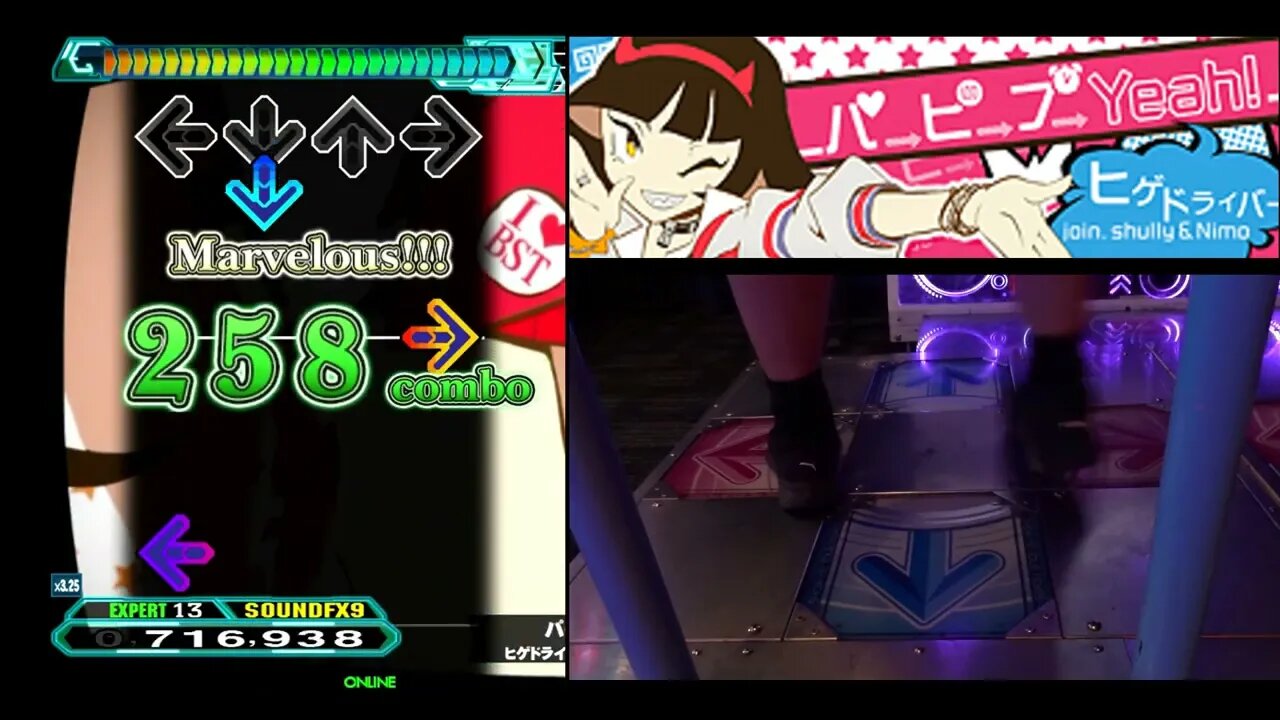 パ→ピ→プ→Yeah! - EXPERT (13) - AAA#091 (SDG) on Dance Dance Revolution A20 PLUS (AC, US)