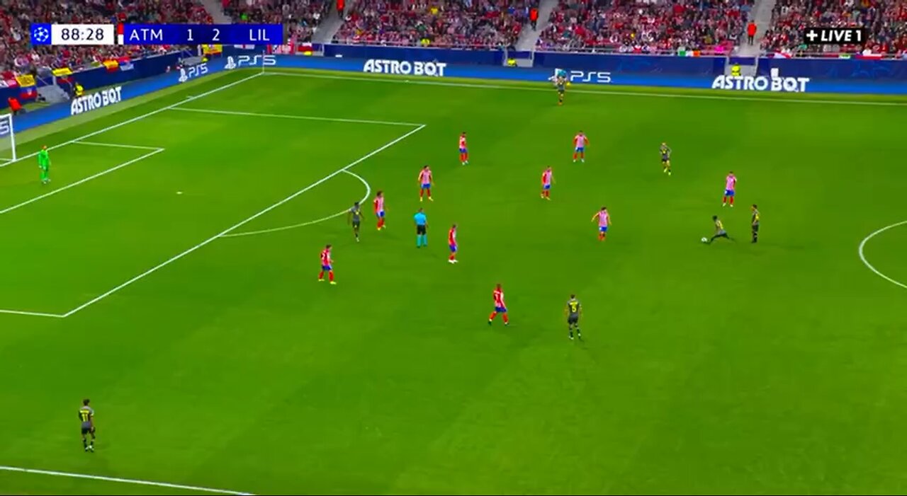 GOAL | Atlético Madrid 1-3 Lille |