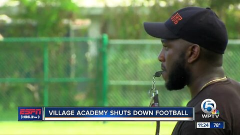 Village Academy shuts down football for the season