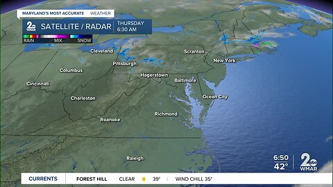 WMAR-2 News Weather Update