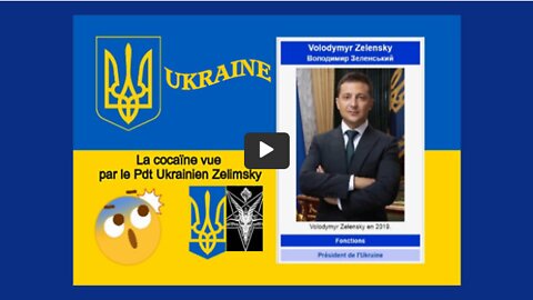 L'UKRAINE et la France...La cocaïne comme arme des leaders (