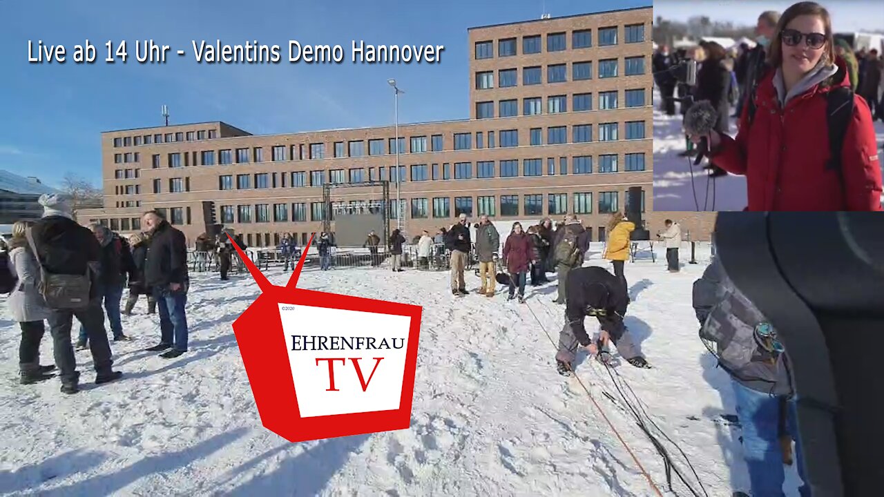 Live ab 14 Uhr - Valentins Demo Hannover