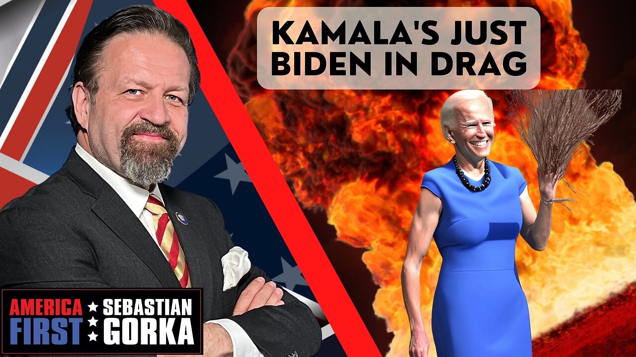 Kamala's just Biden in drag. Lord Conrad Black with Sebastian Gorka on AMERICA First