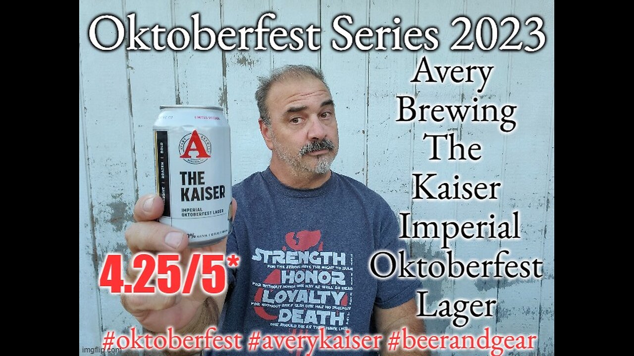 Oktoberfest Series 2023: Avery Brewing- The Kaiser 4.25/5*