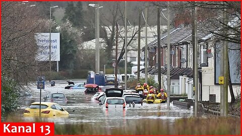 Floods hit parts of England and Wales after Storm Bert