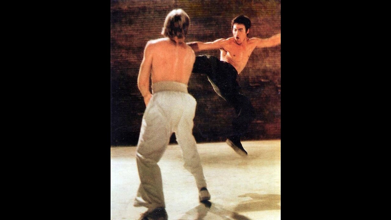 Cross kick Studio Films Bruce Lee Way of the Dragon