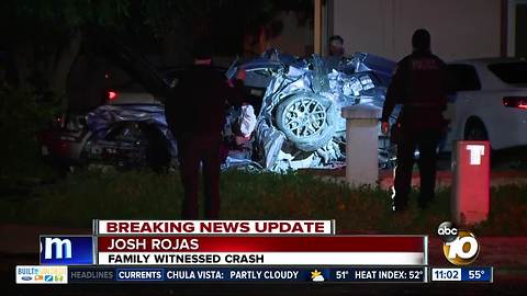 Violent crash kills two in Escondido