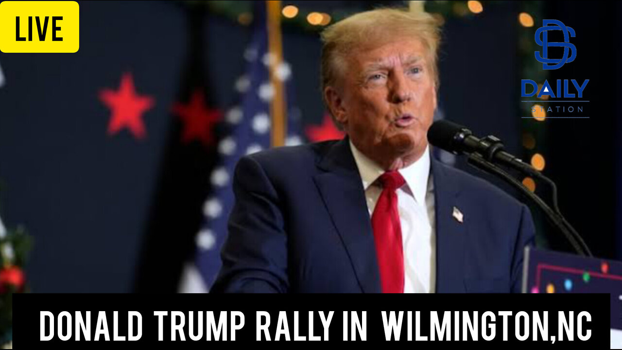 LIVE|Donald Trump Rally in Wilmington,NC|Full Live Coverage|