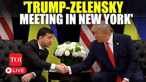 President Trump Meets With President Zelensky In Trump Tower!!!