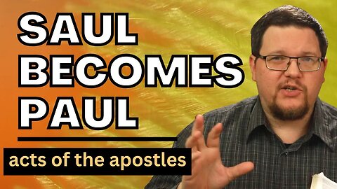 Why The Name Change? | Bible Study With Me | Acts 13:4-12