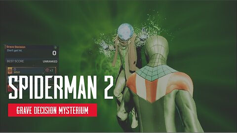 Spider Man 2 Grave Decision Mysterium Side Mission