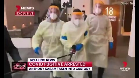 “Covid fugitive” arrested in Australia!