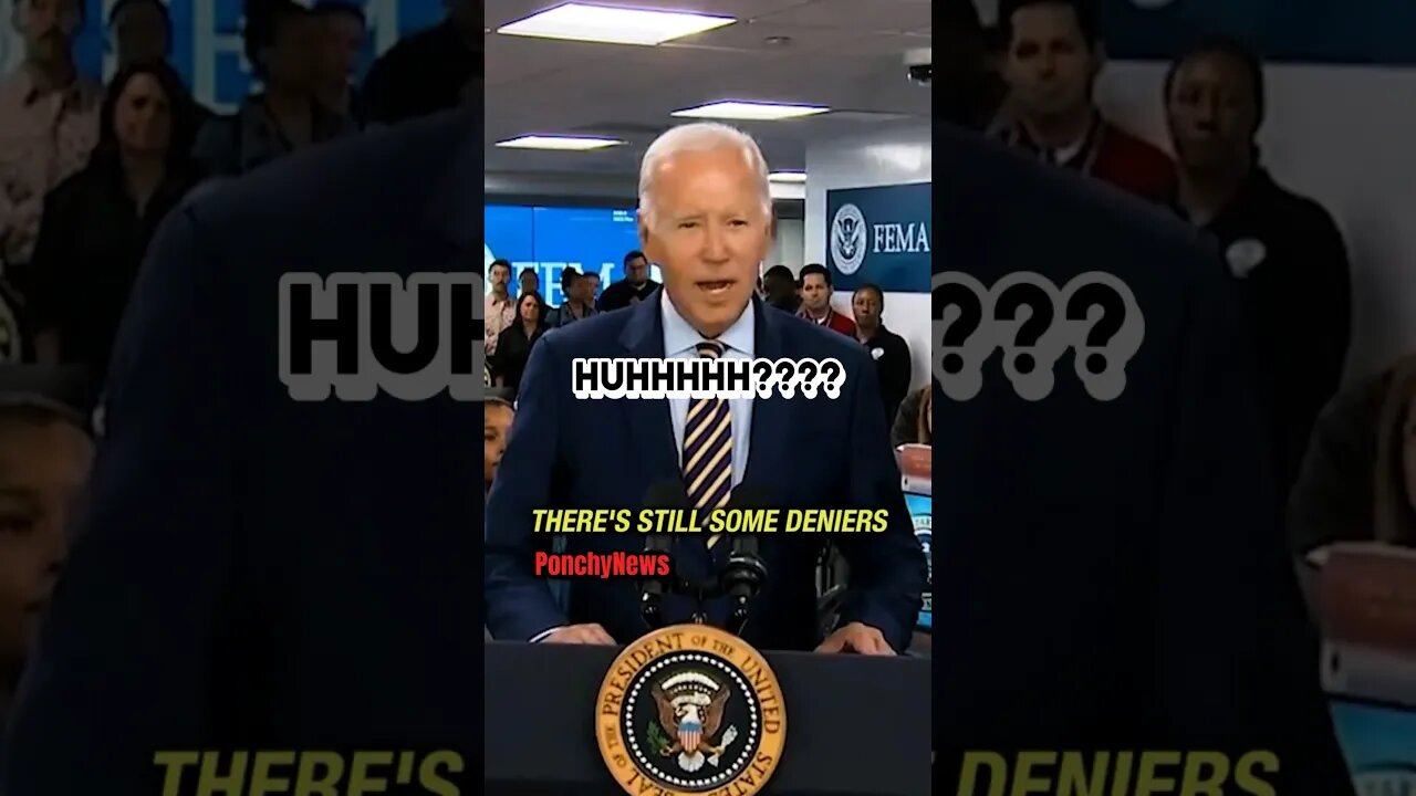 There ARE Some CC Deniers biden Tries To Say! #shorts #news #politics #shortsvideo