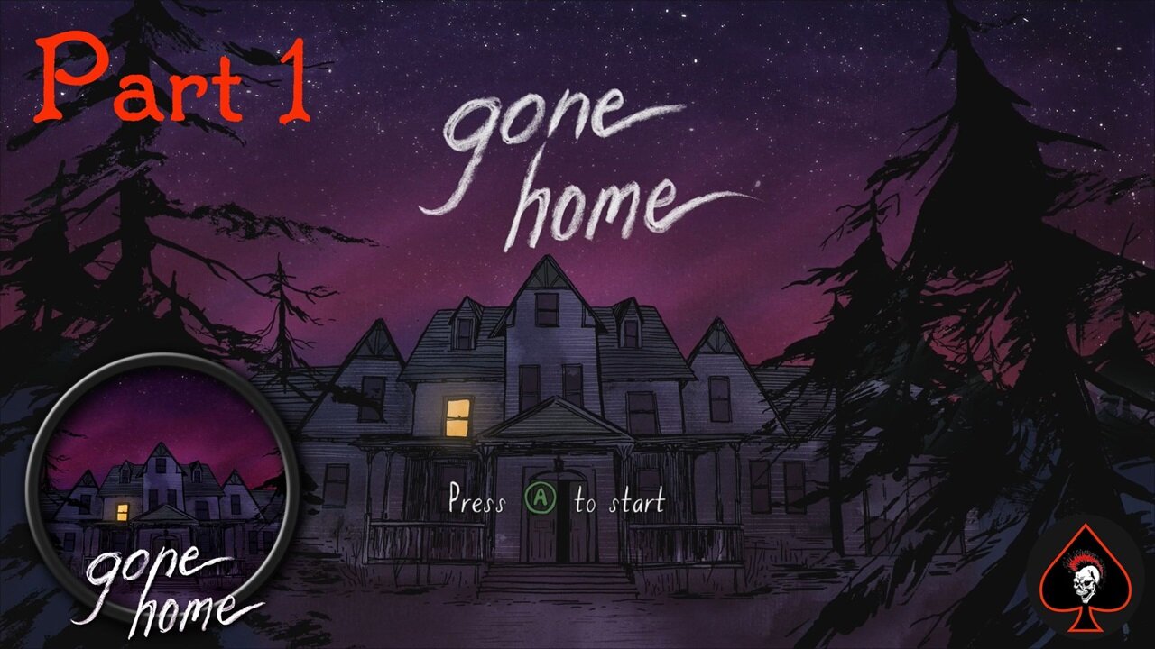 Gone Home Play Through - Part 1