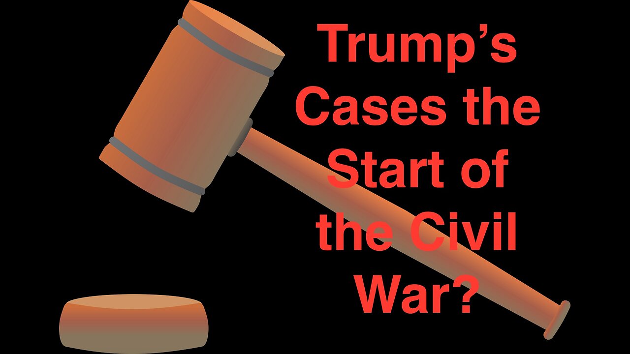 The Coming Civil War: Trumps Convictions