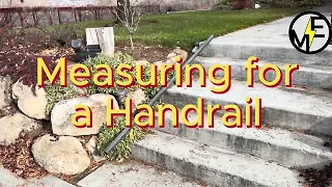 Measuring for a Welded Steel Handrail part 2