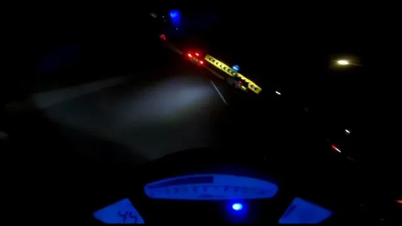 Overtaking a Kawasaki H2