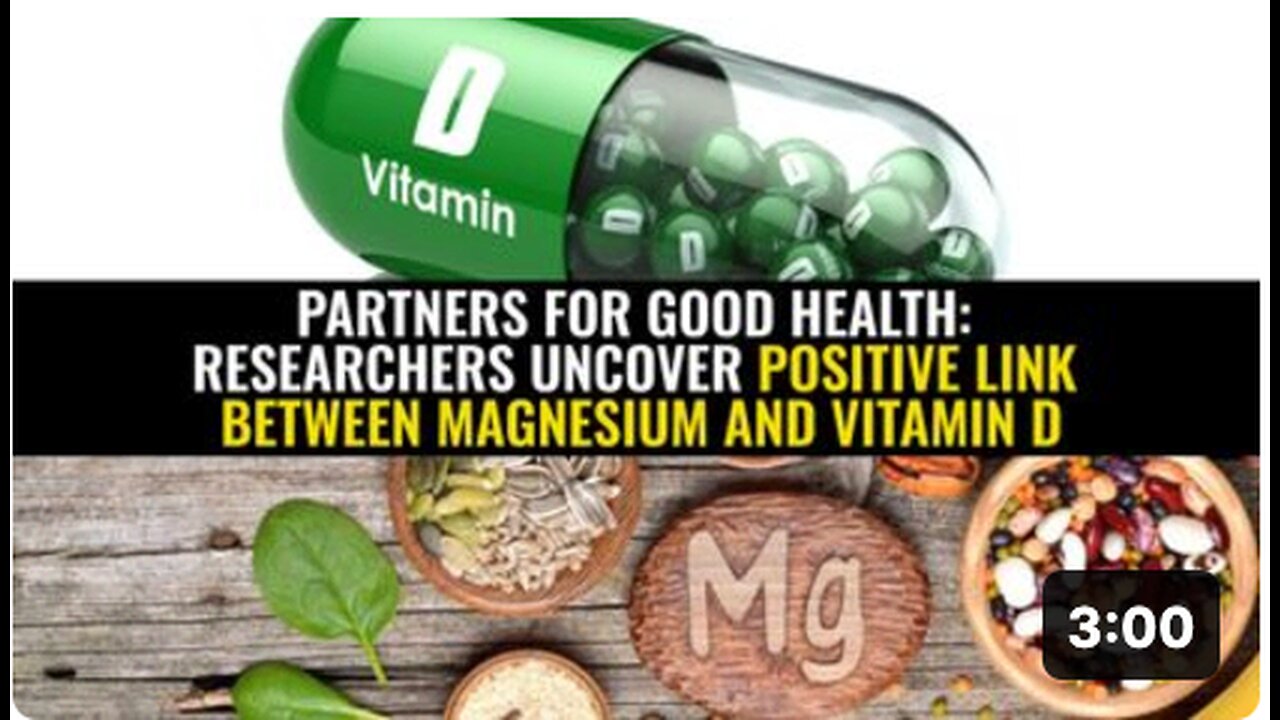 Partners for good health: Researchers uncover positive link between magnesium and vitamin D