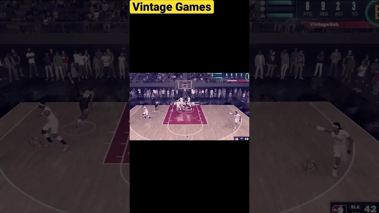 Whole team can’t stop me #nba2k23 #nba #2k23 #howto #best #fun #posterize #getdunkedon #funny