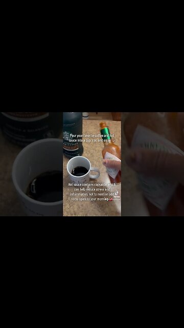 #coffee #hotsauce #hotsaucechallenge #tiktokchallenge #spicy #cofeetime #hotsauceaddict #health