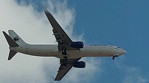 Boeing 737-800F PR-SLH coming from Belo Horizonte to Fortaleza