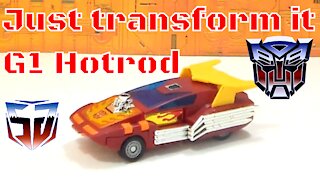 Just Transform it G1 Hot Rod