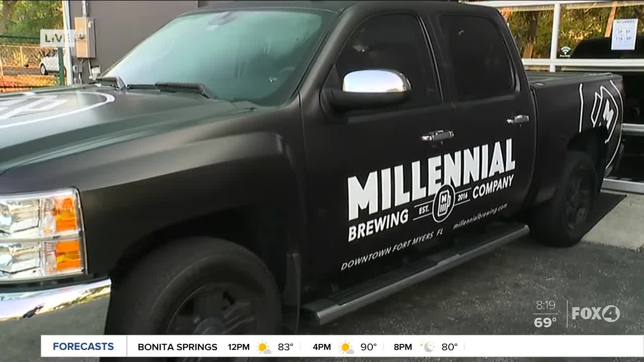 Millenial Brewing Co. starts delivering alcoholic beverages to homes in SWFL