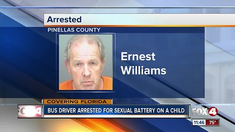 Pinellas County detectives arrest bus driver for sexual battery