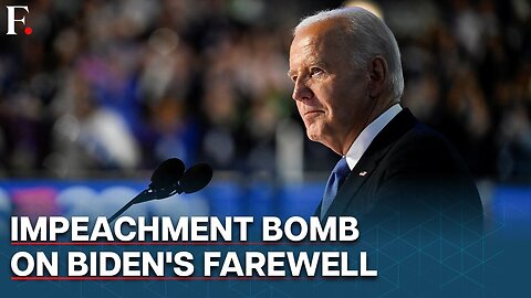 Republicans Push For Biden's Impeachment As He Bids Farewell At The Democratic Convention