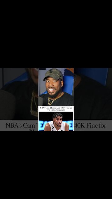 NBA FINED HIM 40K FOR WHAT?