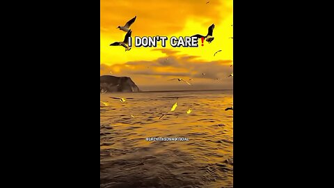 I don’t care ❗️