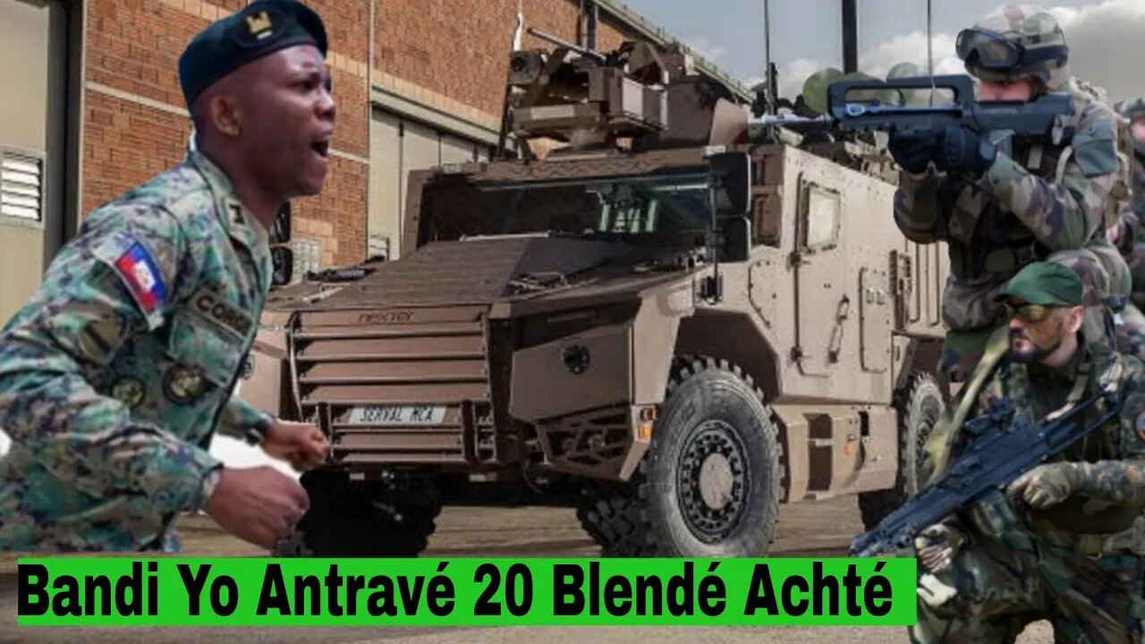 Gro Nouvèl 20 Cha Blendé Ak Gro Zam M60...Pou 12 Milion Dola..Bandi Yo Nan Kouri...