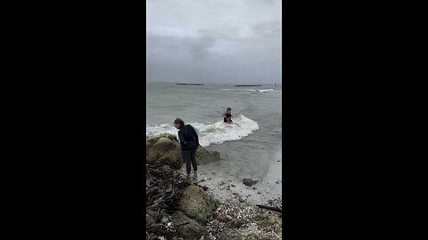 Hurricane Rafael Impacts On South Beach | 4K