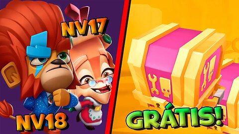 2 BAÚS LENDÁRIOS GRÁTIS FÁCIL DEMAIS | DUKE NV 18 E RUBIE NV 17 ZOOBA