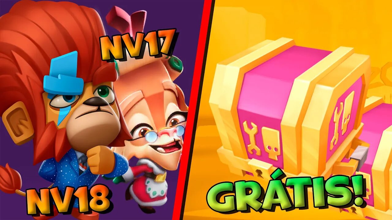 2 BAÚS LENDÁRIOS GRÁTIS FÁCIL DEMAIS | DUKE NV 18 E RUBIE NV 17 ZOOBA