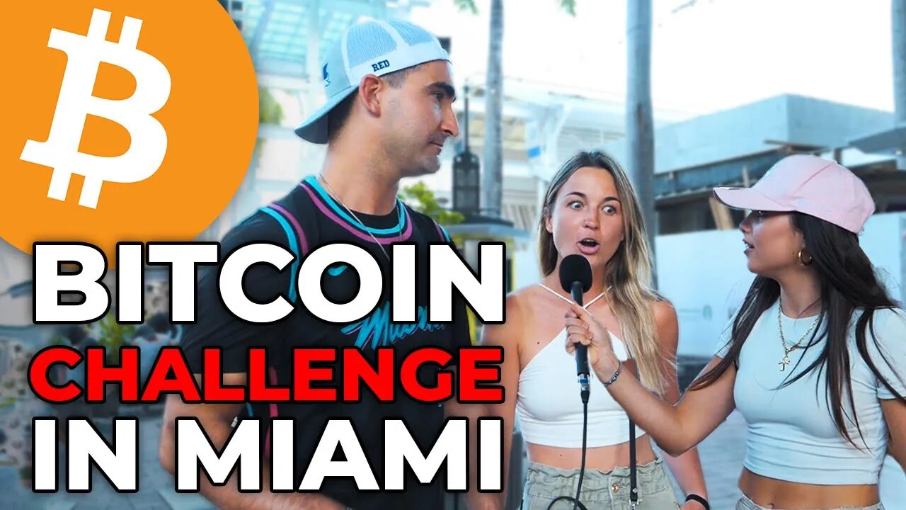 BITCOIN CHALLENGE in Miami: Can Locals WIN BIG?