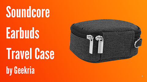Soundcore On-Ear Headphones Travel Case, Soft Shell Headset Carrying Case | Geekria