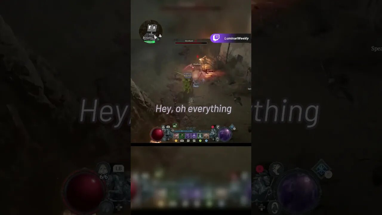 BloodPool #shorts #diablo4 #diabloiv #learntoplay #rogue #twitch #livestream #coop #nightmare