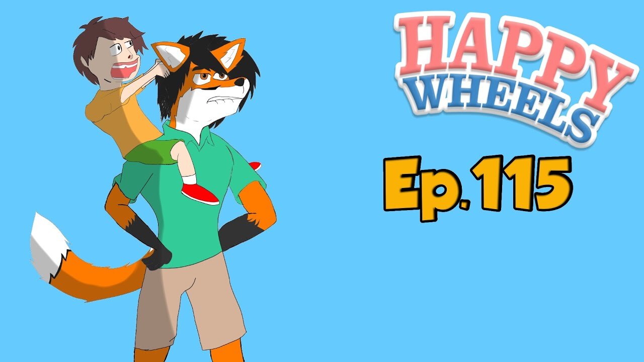 Happy Wheels[Ep.115]Cursed Mountain w/Tailsly