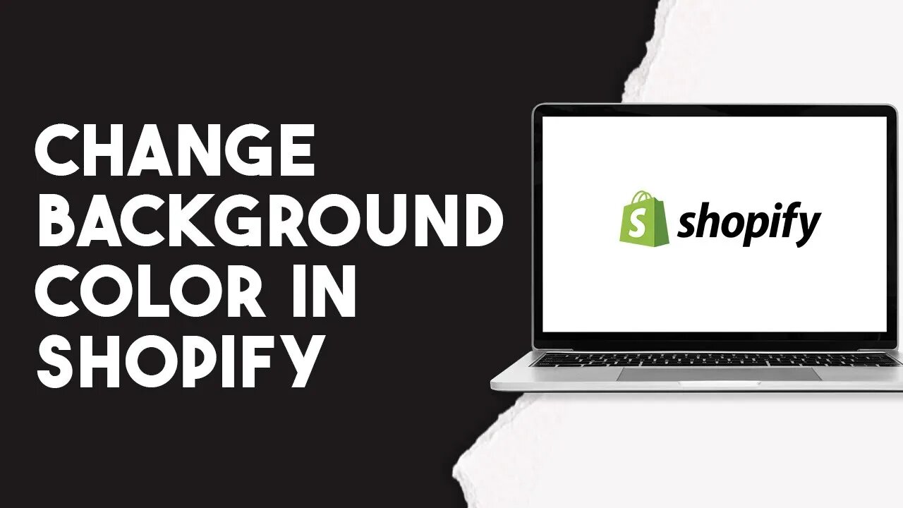 How To Change Background Color In Shopify