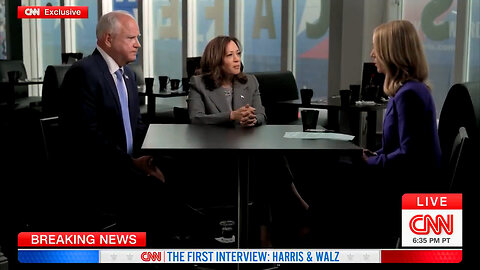 Kamala's First 'Interview' Was The Dumpster Fire You Expected It Would Be