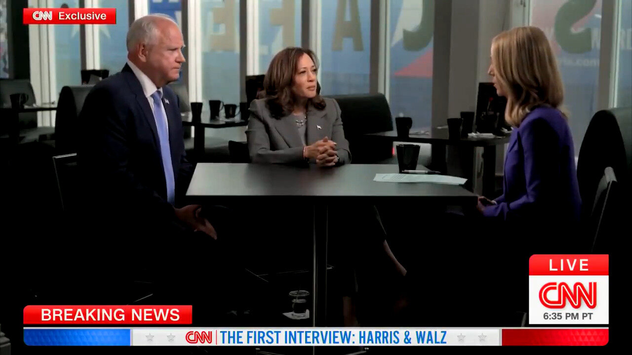 Kamala's First 'Interview' Was The Dumpster Fire You Expected It Would Be