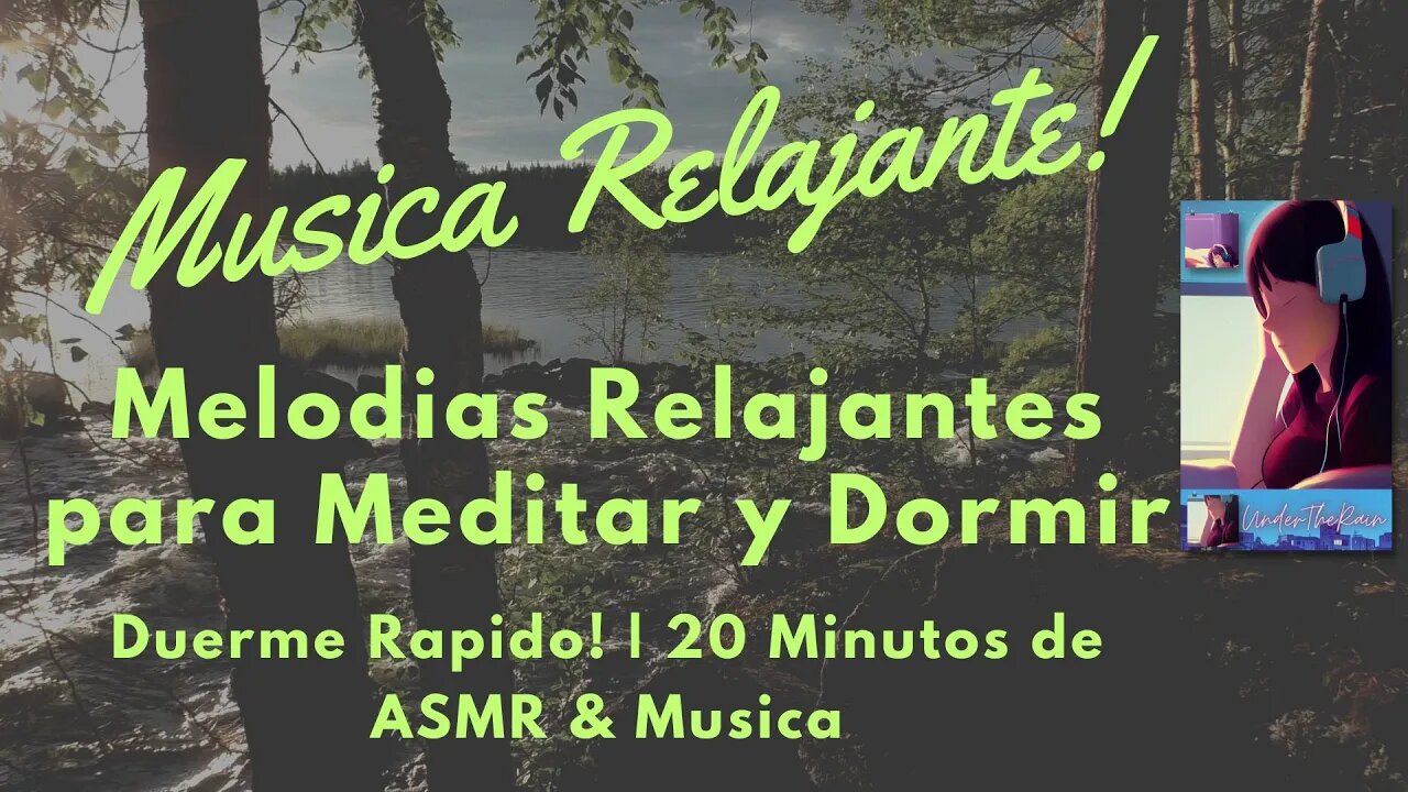 Musica Relajante para Meditar y Dormir🎧 | Duerme Rapido! | ASMR 💤