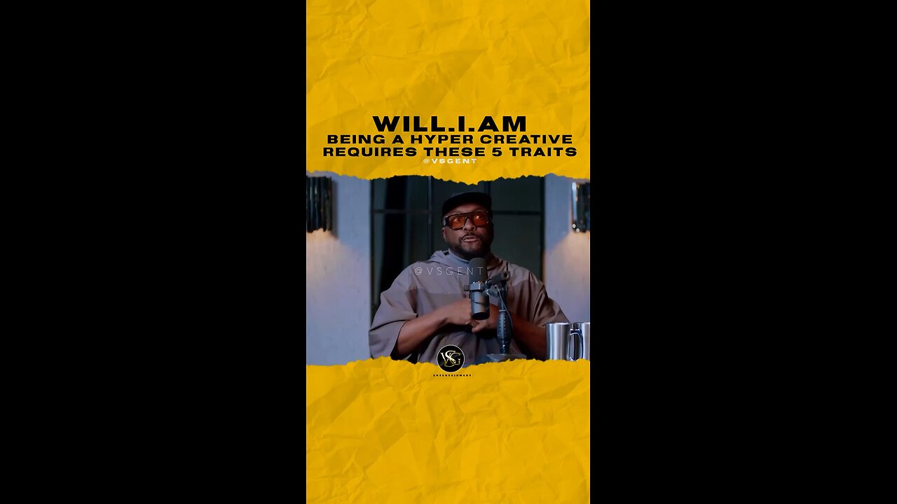 @iamwill Being a hyper creative requires these 5 traits