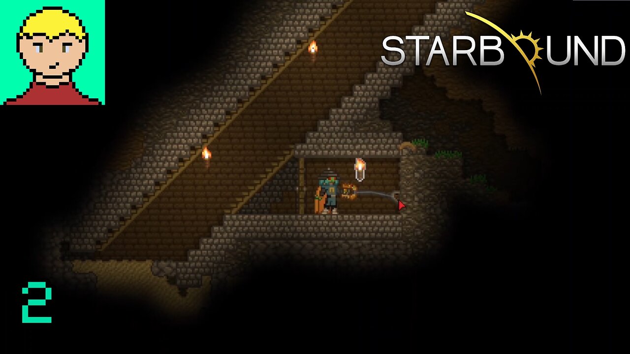 [From Mineshaft to Fort] Starbound #2