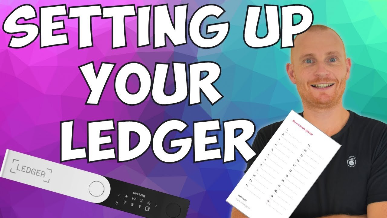 Solana Ledger Hardware Wallet Series Part 5: Setting Up Your Ledger Wallet & Recording the 24 Words