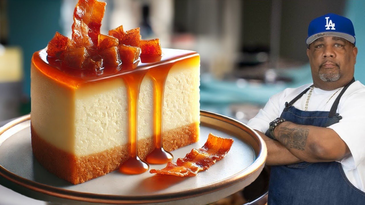 Bacon Cheesecake So Good You'll Swear It's A.I.