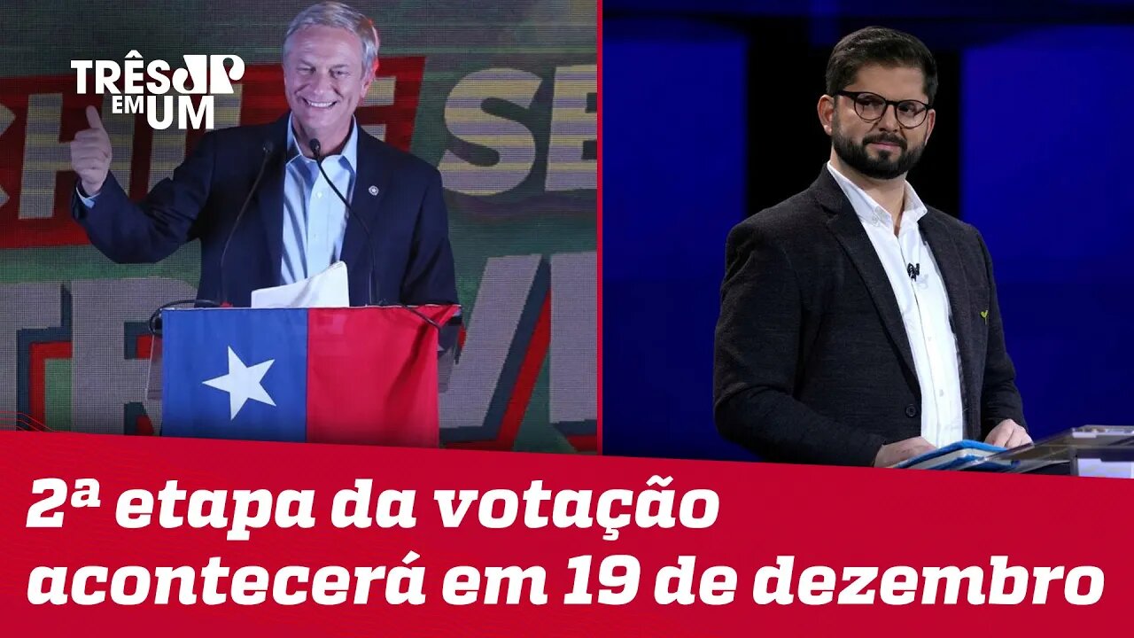 Kast e Boric vão para o segundo turno das eleições no Chile