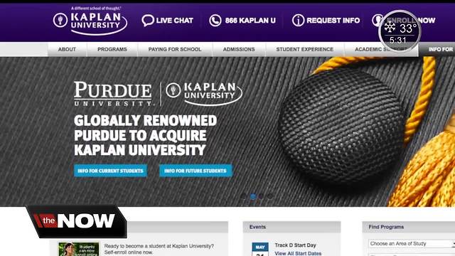 Purdue University launches its new version of the for-profit online Kaplan University