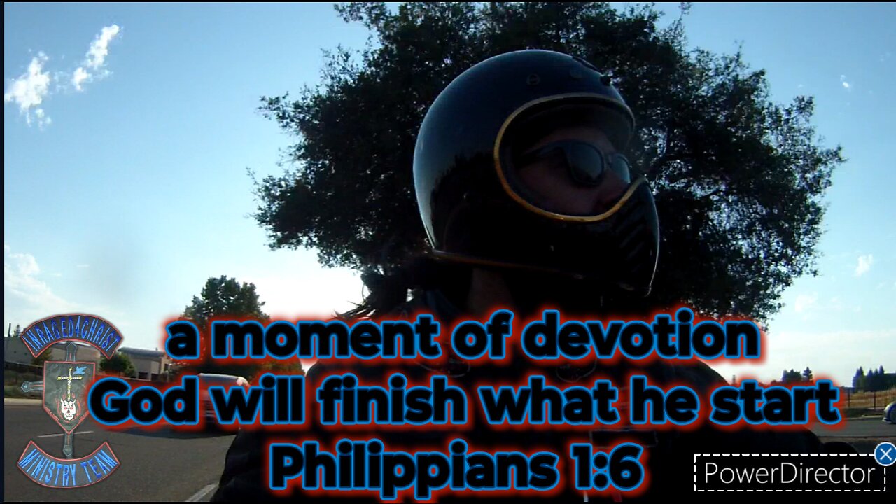 a moment of devotion God will finish what he start Philippians 1:6